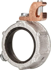 Cooper Crouse-Hinds - 1-1/4" Trade, Malleable Iron Threaded Rigid/Intermediate (IMC) Conduit Bushing - Partially Insulated - Top Tool & Supply