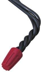 Ideal - 2, 14 to 4, 12 AWG, 600 Volt, Flame Retardant, Standard Twist on Wire Connector - Red, 221°F - Top Tool & Supply