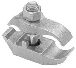 Cooper Crouse-Hinds - 1" Pipe, Malleable Iron, Electro Galvanized Conduit Clamp - 1 Mounting Hole - Top Tool & Supply