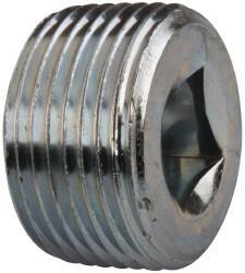 Cooper Crouse-Hinds - 1" Trade, Cast Iron Threaded Rigid/Intermediate (IMC) Conduit Plug - Noninsulated - Top Tool & Supply