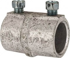 Cooper Crouse-Hinds - 1/2" Trade, Malleable Iron Set Screw Rigid/Intermediate (IMC) Conduit Coupling - Noninsulated - Top Tool & Supply