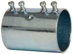 Cooper Crouse-Hinds - 2" Trade, Steel Set Screw EMT Conduit Coupling - Noninsulated - Top Tool & Supply