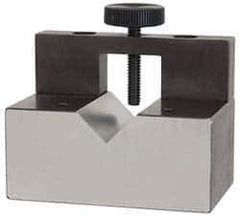 Harig - 1" Max Capacity, 90° Angle, V-Block - 4" Long x 3" Wide x 3" High, Sold as Individual - Top Tool & Supply