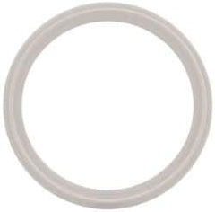 VNE - 4", Clamp Style, Sanitary Silicone Pipe Gasket - Tube OD Connection - Top Tool & Supply