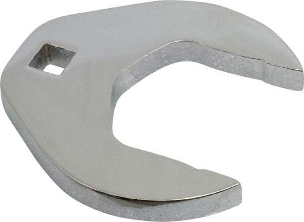 Proto - 2-1/8" 1/2" Drive Chrome Open End Crowfoot Wrench - 3-31/32" Head Diam x 1/2" Head Thickness - Top Tool & Supply