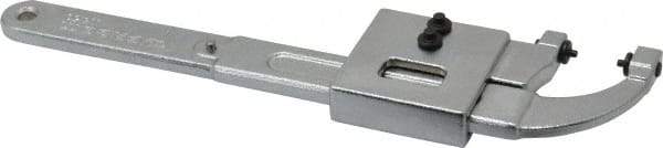 Facom - 0" to 1-31/32" Capacity, Satin Chrome Finish, Pin Spanner Wrench - 8-15/32" OAL, 2.5mm Hook Pin Height - Top Tool & Supply