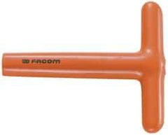 Facom - 6mm 6 Point Insulated Box Wrench - Single End, 1/2" Head Diam, 5-11/16" OAL, Steel - Top Tool & Supply