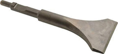 Universal Tool - 3" Head Width, 7-1/2" OAL, 1/2" Shank Diam, Cold Chisel - 1/2 Inch Shank Diameter - Top Tool & Supply