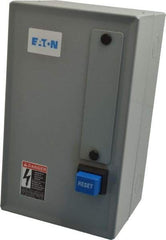 Eaton Cutler-Hammer - 208 Coil VAC, 27 Amp, NEMA Size 1, Nonreversible Enclosed Enclosure NEMA Motor Starter - 7-1/2 hp at 1 Phase, 1 Enclosure Rating - Top Tool & Supply