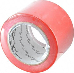 3M - Red Solid Color Vinyl Tape - 3" Wide x 108' Long x 0.005" Thick, General Traffic - Top Tool & Supply