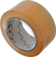 3M - Transparent Solid Color Vinyl Tape - 2" Wide x 108' Long x 0.005" Thick, General Traffic - Top Tool & Supply