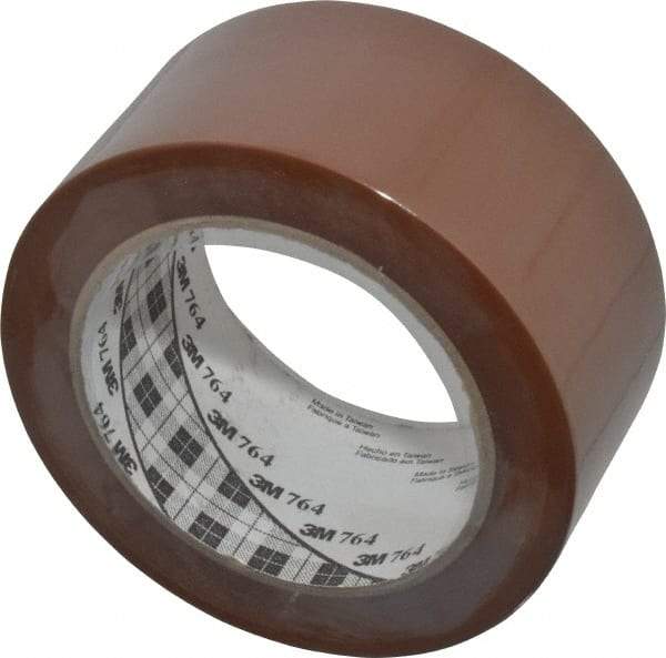 3M - Brown Solid Color Vinyl Tape - 2" Wide x 108' Long x 0.005" Thick, General Traffic - Top Tool & Supply