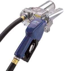 GPI - 15 GPM, 3/4" Hose Diam, Pump - 1" Inlet, 3/4" Outlet, 12 VDC, 12' Hose Length, 1/5 hp - Top Tool & Supply