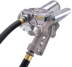 GPI - 12 GPM, 3/4" Hose Diam, Pump - 1" Inlet, 3/4" Outlet, 115 VAC, 12' Hose Length, 1/8 hp - Top Tool & Supply