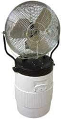 TPI - 18" Fan, 5,750 CFM, 1/8 hp Misting Cooler - 1 Speed, 1 Phase, 120 Volts, 2.2 Amps - Top Tool & Supply