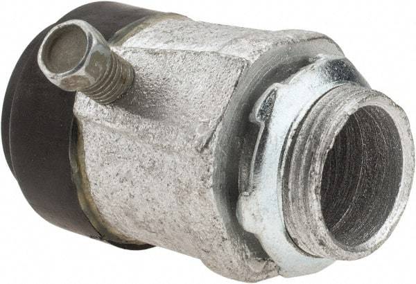 Cooper Crouse-Hinds - 3/4" Trade, Malleable Iron Set Screw Straight Rigid/Intermediate (IMC) Conduit Connector - Noninsulated - Top Tool & Supply