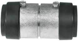 Cooper Crouse-Hinds - 1/2" Trade, Malleable Iron Set Screw Rigid/Intermediate (IMC) Conduit Coupling - Noninsulated - Top Tool & Supply