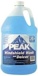 Peak - Water-Based Solution Windshield Washer Fluid - 1 Gal Bottle - Top Tool & Supply