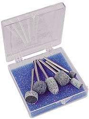 Standard Abrasives - 6 Piece Aluminum Oxide Silicon Carbide Unitized Abrasive Point Set - Includes Shapes B52, B90, B121, W160, W163 & W183 - Top Tool & Supply