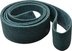 3M - 3" Wide x 132" OAL, Talc Abrasive Belt - Talc, Nonwoven, Series SC-BL - Top Tool & Supply