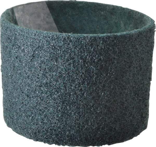 3M - 3-1/2" Wide x 15-1/2" OAL, Silicon Carbide Abrasive Belt - Silicon Carbide, Medium, Nonwoven, Series SC-BL - Top Tool & Supply