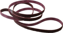 3M - 1" Wide x 132" OAL, Aluminum Oxide Abrasive Belt - Aluminum Oxide, Medium, Nonwoven, Series SC-BL - Top Tool & Supply