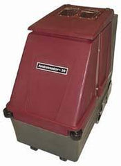 Minuteman - 20" Cleaning Width, 105" Water Lift, Walk Behind Carpet Extractor - 100 CFM Air Flow, 2 hp, 25 Gal Tank Capacity, 25 Gal Tank Recovery Capacity, 100 Pump psi - Top Tool & Supply