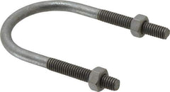 Cooper Crouse-Hinds - Malleable Iron Rigid U-Bolts - 1-1/2" Rigid, Electrogalvanized Finish - Top Tool & Supply