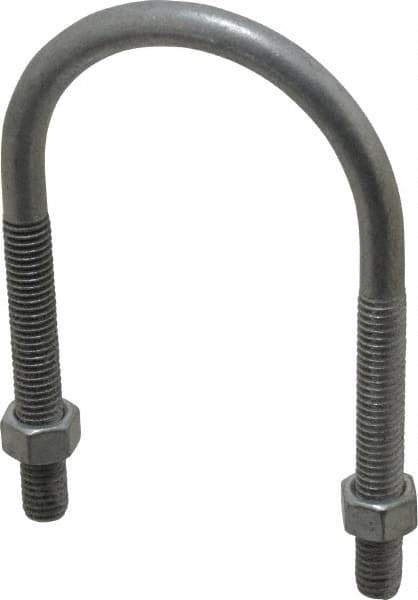 Cooper Crouse-Hinds - Malleable Iron Rigid U-Bolts - 2" Rigid, Electrogalvanized Finish - Top Tool & Supply