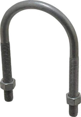 Cooper Crouse-Hinds - Malleable Iron Rigid U-Bolts - 2" Rigid, Electrogalvanized Finish - Top Tool & Supply