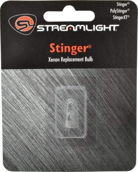 Streamlight - Xenon Bulb - Clear, Compatible With 76000, 76001, 76003, 76005, 76021, 76022, 76201, 76214, 76221, 76500, 76501, 76502, 76514, 76521, 76522, 76524, 76600, 76603, 76611, 76614, 76906 & 76909 Flashlights - Top Tool & Supply