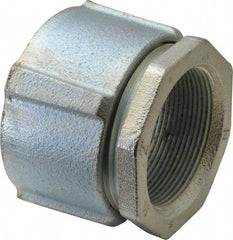 Cooper Crouse-Hinds - 2" Trade, Malleable Iron Threaded Rigid/Intermediate (IMC) Conduit Coupling - Noninsulated - Top Tool & Supply