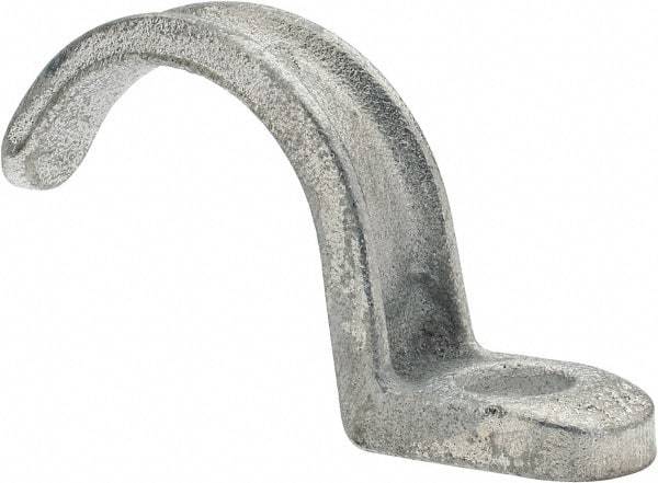 Cooper Crouse-Hinds - 1-1/4" Pipe, Malleable Iron, Conduit Clamp - 1 Mounting Hole - Top Tool & Supply