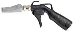 Silvent - 145 Max psi Heavy Duty Flat Nozzle Pistol Grip Blow Gun - 1/4 NPT, Acetal Body, Zinc Nozzle - Top Tool & Supply