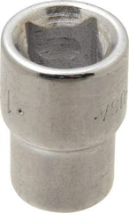 SK - 3/8" Drive, 1/4" Socket, Female Pipe Plug Socket - 4 Points, 1" OAL - Top Tool & Supply