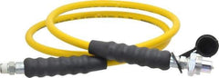 Enerpac - 1/4" Inside Diam x 3/8 NPT 6' Hydraulic Pump Hose - 10,000 psi, CH-604 Opposite End, Thermoplastic - Top Tool & Supply