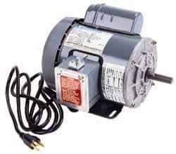 Marathon Electric - 1/2 Max hp, 1,725 Max RPM, Electric AC DC Motor - 115/208-230 V Input, Single Phase, 56 Frame, 0.62" Shaft Diam - Top Tool & Supply