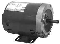 Marathon Electric - 3/4 Max hp, 3,450 Max RPM, Electric AC DC Motor - 208-230/460 V Input, Three Phase, 56J Frame - Top Tool & Supply