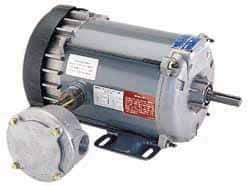 Marathon Electric - 1/3 Max hp, 1,725 Max RPM, Electric AC DC Motor - 115/208-230 V Input, Single Phase, 56 Frame, 0.62" Shaft Diam - Top Tool & Supply