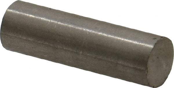 Eclipse - 1" Long x 19/64" Diam, Alnico Round Bar Magnet - Notched, 1,022°Fahrenheit Max Operating Temp - Top Tool & Supply