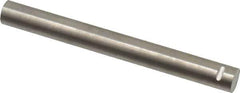 Eclipse - 3" Long x 19/64" Diam, Alnico Round Bar Magnet - Notched, 1,022°Fahrenheit Max Operating Temp - Top Tool & Supply