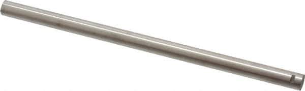 Eclipse - 6" Long x 19/64" Diam, Alnico Round Bar Magnet - Notched, 1,022°Fahrenheit Max Operating Temp - Top Tool & Supply