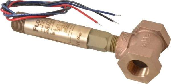 Dwyer - 2,000 psi, Brass Housing, Dwyer Flowtect Flow Switch - Model V6 - Top Tool & Supply