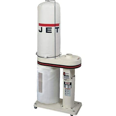 Jet - 30µm, 115/230 Volt Portable Dust Collector - 32" Long x 15-1/2" Deep x 57" High, 4" Connection Diam, 650 CFM Air Flow, 8-1/2" Static Pressure Water Level - Top Tool & Supply