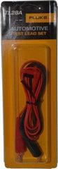 Fluke - Red/Black Electrical Test Equipment Leads Set - Use with All Models - Top Tool & Supply