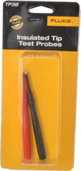 Fluke - Black/Red Electrical Test Equipment Probe Set - Use with Fluke 175, 177, 179 True RMS Digital Multimeters, Fluke 287, 289 True-RMS Industrial Logging Multimeters, Fluke 705 Loop Calibrators - Top Tool & Supply