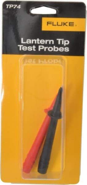 Fluke - Black/Red Electrical Test Equipment Probe - Use with TL22, TL24 Test Leads - Top Tool & Supply