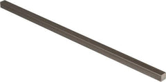 Precision Brand - 12" Long x 3/8" High x 3/8" Wide, Plain Key Stock - Low Carbon Steel - Top Tool & Supply