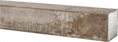 Precision Brand - 12" Long x 1" High x 1" Wide, Plain Key Stock - Low Carbon Steel - Top Tool & Supply