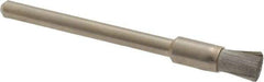 Anderson - 3/16" Brush Diam, Crimped, End Brush - 1/8" Diam Shank, 25,000 Max RPM - Top Tool & Supply